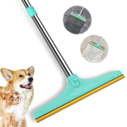 Adjustable Cat Hair Remover and Pet Cleaning Brush with Hanging Ring - Effective Tool for Carpets and Floors, Ideal Valentine's Day Gift