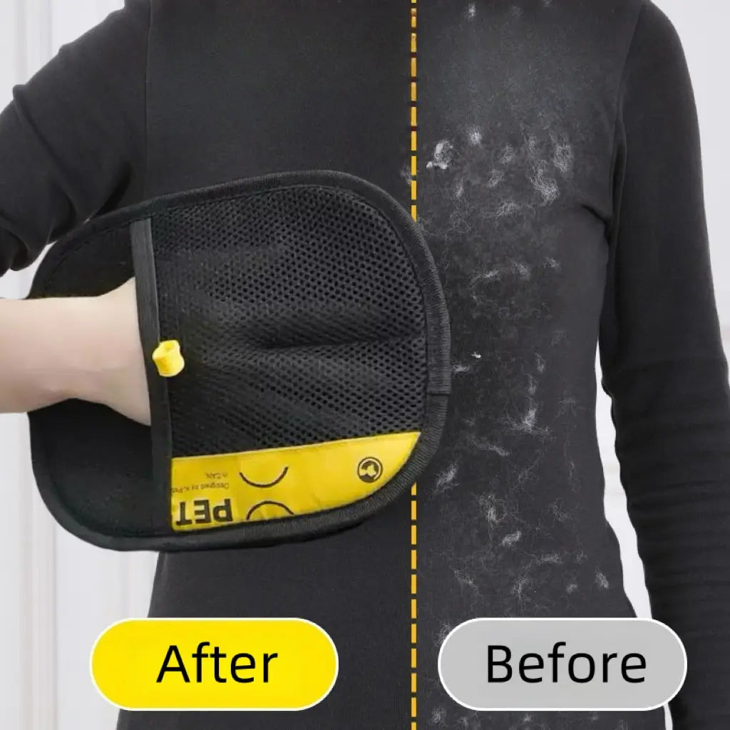 Electrostatic Pet Hair Removal Gloves - Reusable Grooming Tool for Cats and Dogs, Ideal for Furniture, Carpets, and Car Seats