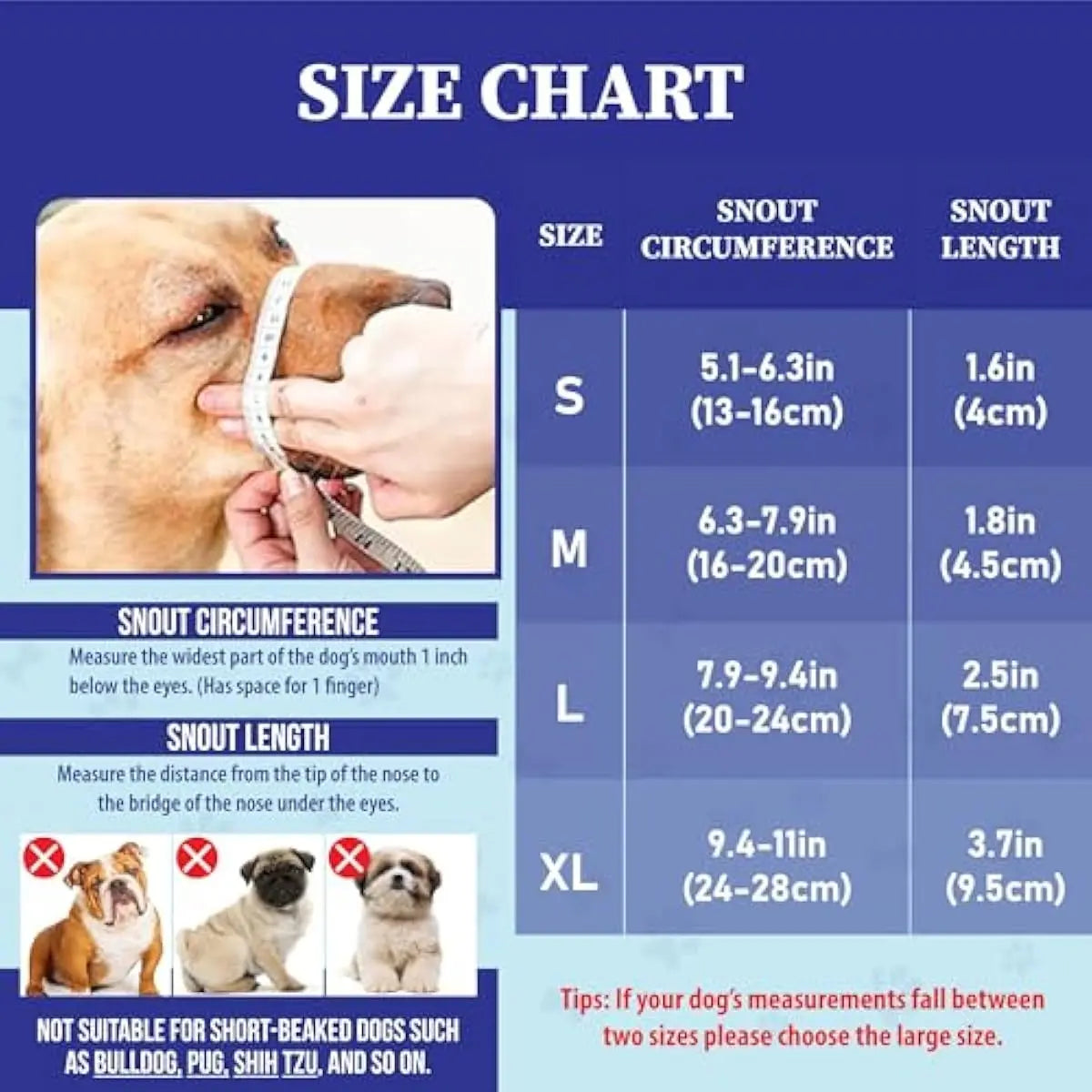 Adjustable Air Mesh Dog Muzzle for Various Sizes - Prevents Biting, Scavenging, Licking, and Chewing - Ideal for Back to School
